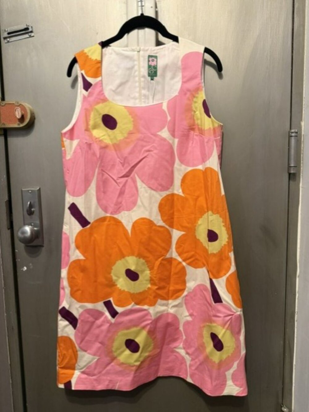 Marimekko Kestit Unikko Poplin Mini Shift Dress - NWT - RARE - Picture 4 of 16